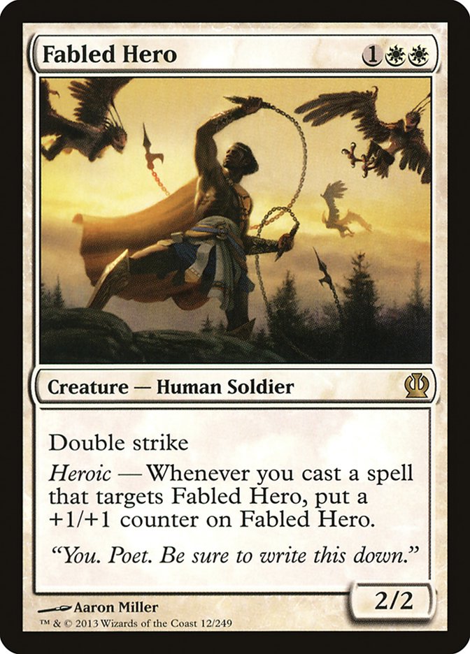 Fabled Hero [Theros] | Game Haven TX