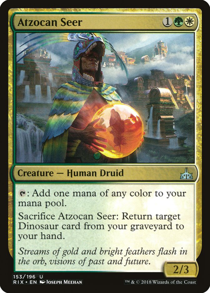 Atzocan Seer [Rivals of Ixalan] | Game Haven TX