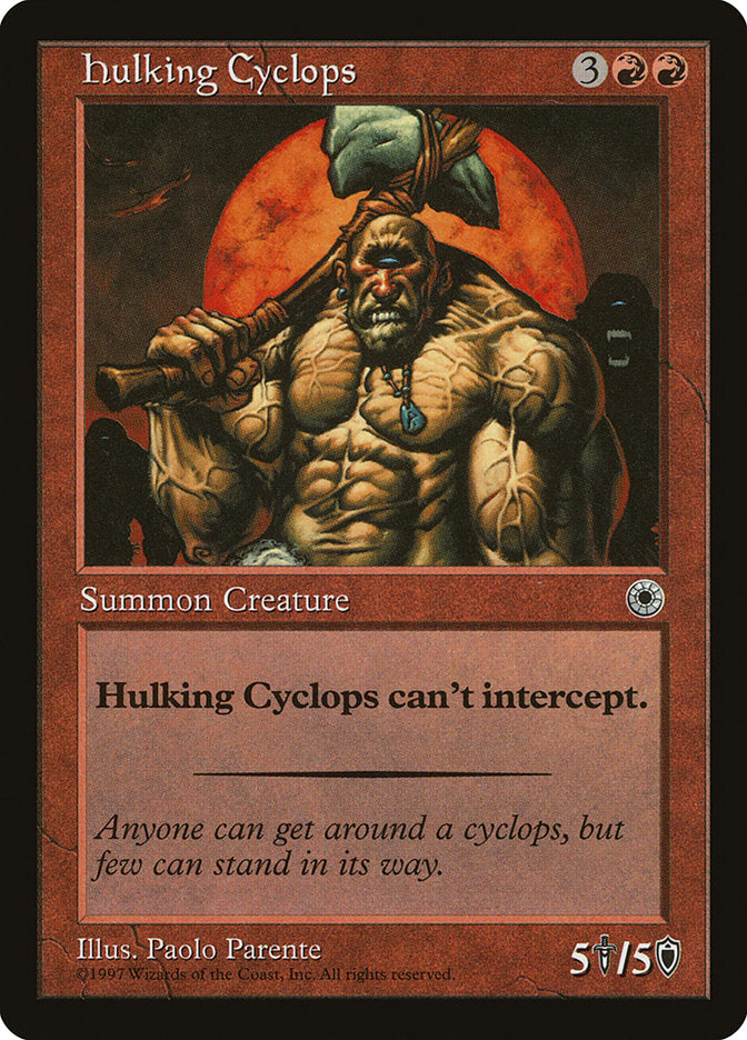 Hulking Cyclops [Portal] | Game Haven TX