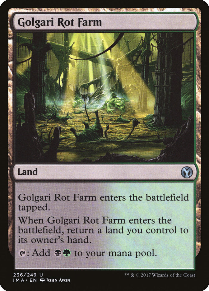 Golgari Rot Farm [Iconic Masters] | Game Haven TX