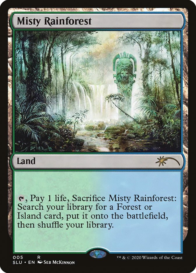 Misty Rainforest [Secret Lair: Ultimate Edition] | Game Haven TX