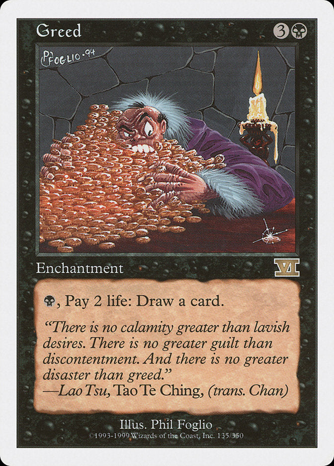 Greed [Classic Sixth Edition] | Game Haven TX