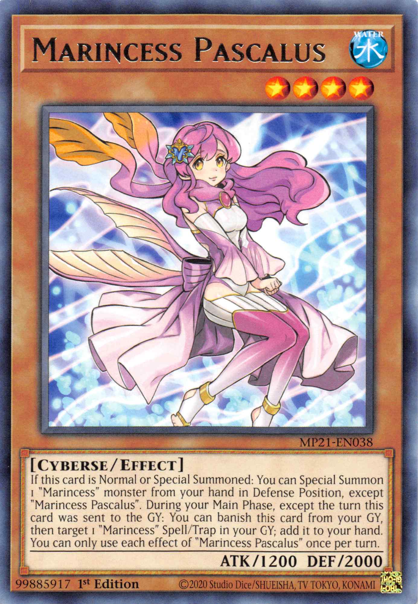 Marincess Pascalus [MP21-EN038] Rare | Game Haven TX