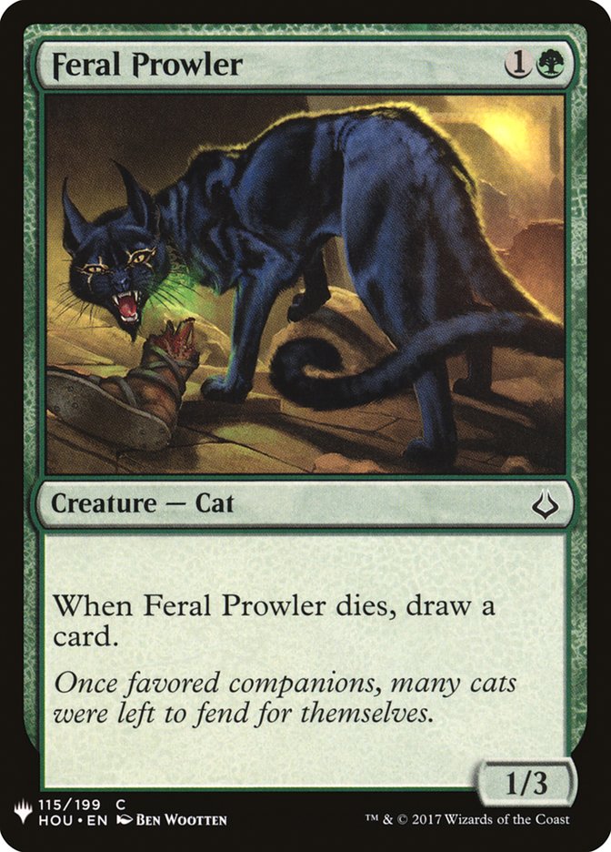 Feral Prowler [Mystery Booster] | Game Haven TX