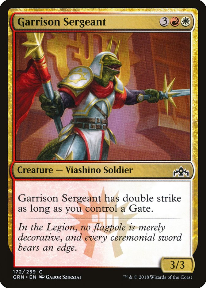 Garrison Sergeant [Guilds of Ravnica] | Game Haven TX