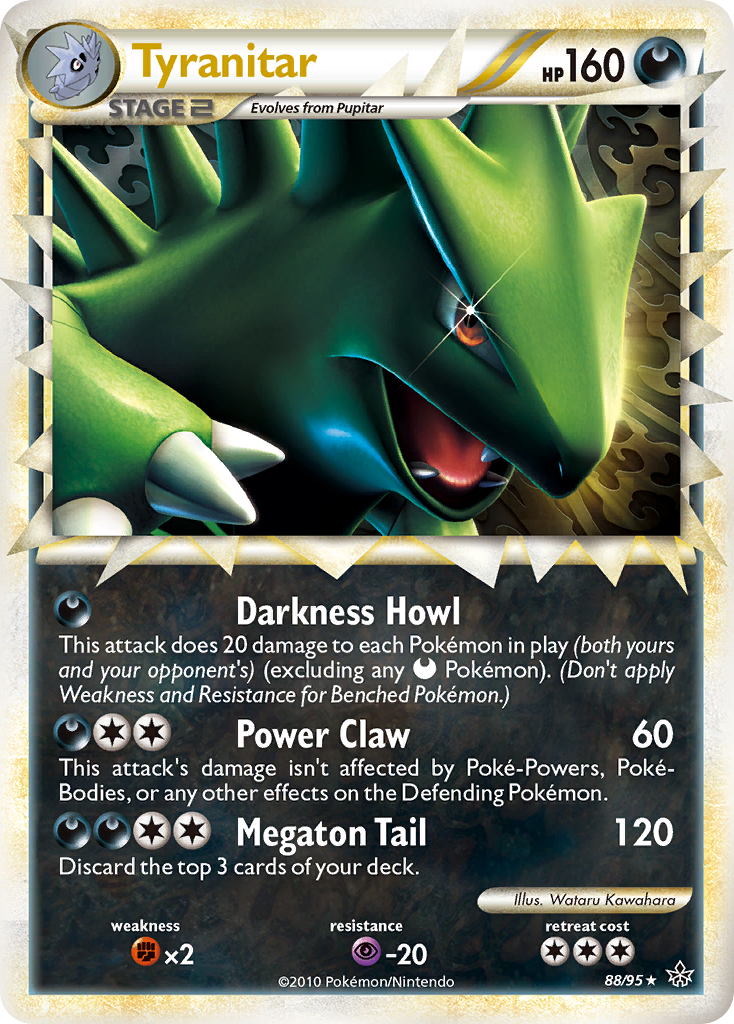 Tyranitar (88/95) [HeartGold & SoulSilver: Unleashed] | Game Haven TX
