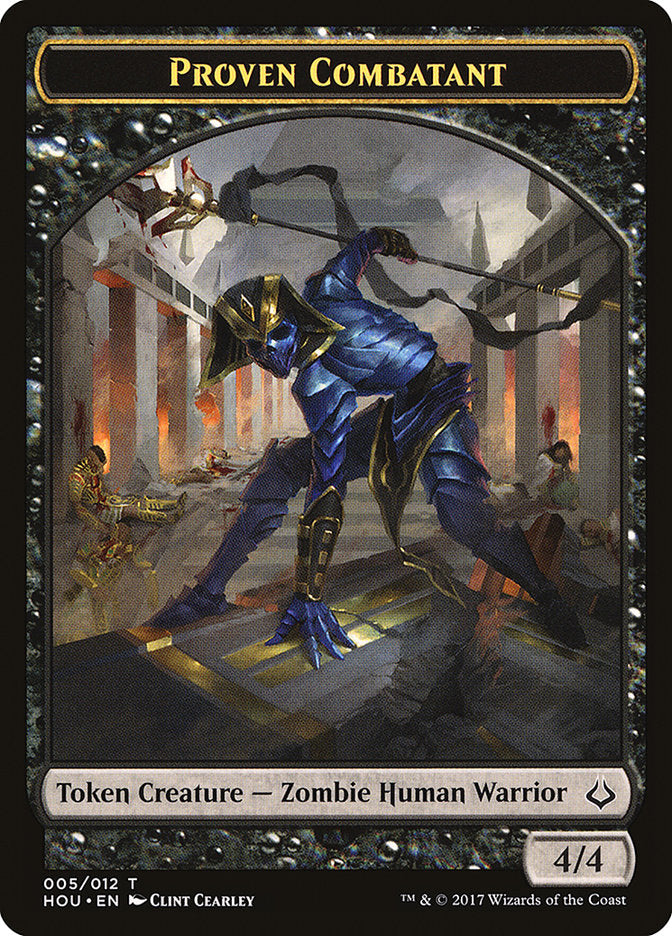 Proven Combatant Token [Hour of Devastation Tokens] | Game Haven TX