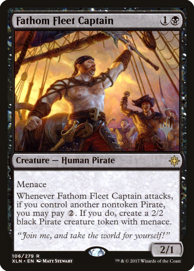 Fathom Fleet Captain [Ixalan Promos] | Game Haven TX