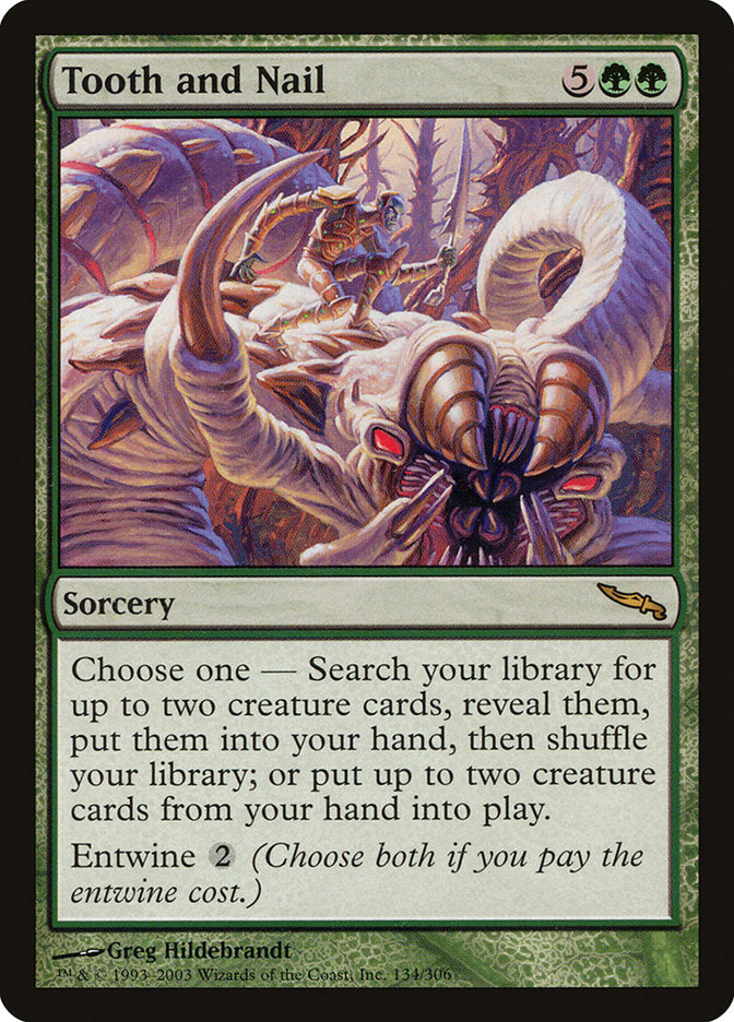 Tooth and Nail [Mirrodin] | Game Haven TX