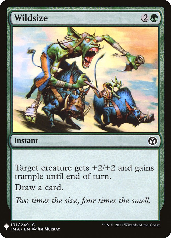Wildsize [Mystery Booster] | Game Haven TX