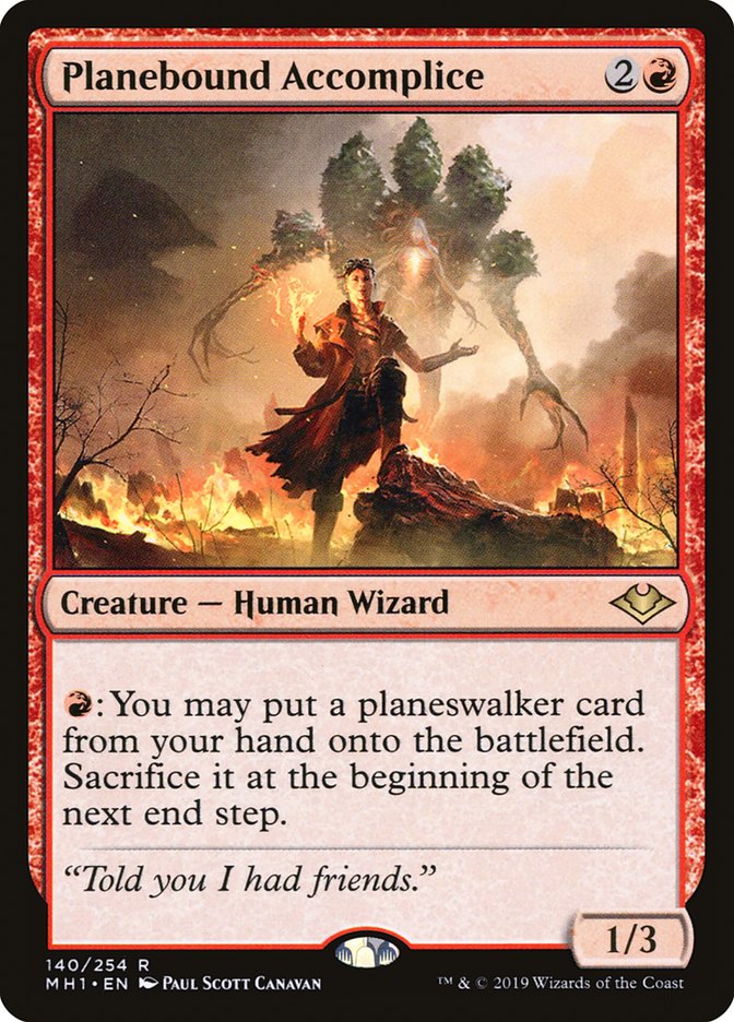 Planebound Accomplice [Modern Horizons] | Game Haven TX