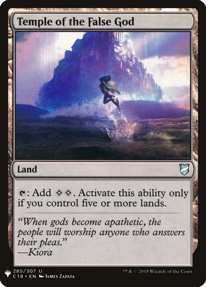 Temple of the False God [Mystery Booster] | Game Haven TX