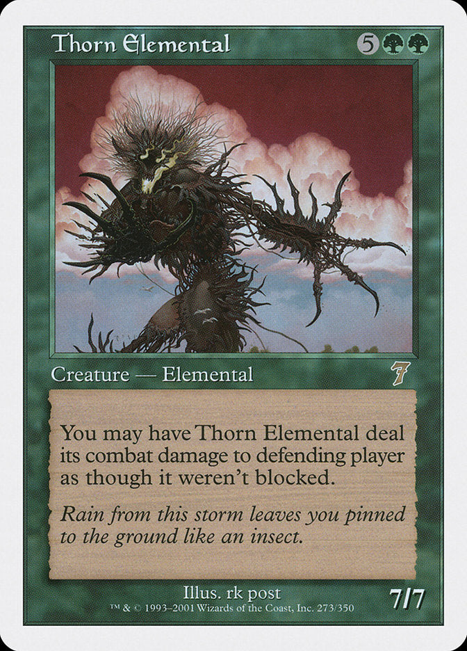 Thorn Elemental [Seventh Edition] | Game Haven TX