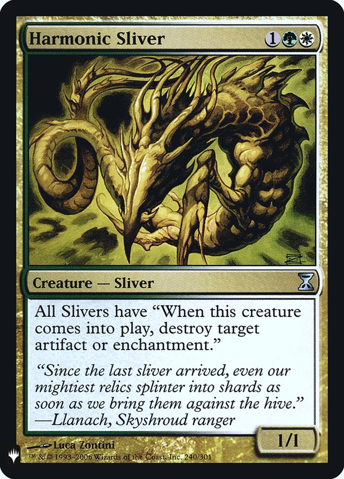 Harmonic Sliver [Mystery Booster] | Game Haven TX