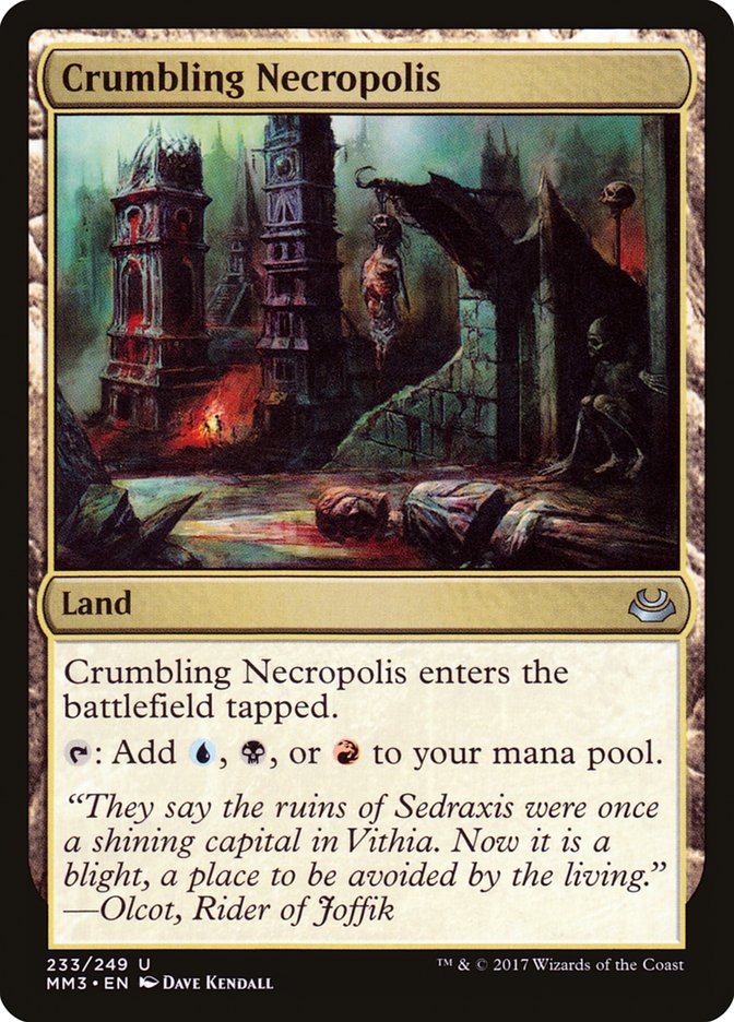 Crumbling Necropolis [Modern Masters 2017] | Game Haven TX
