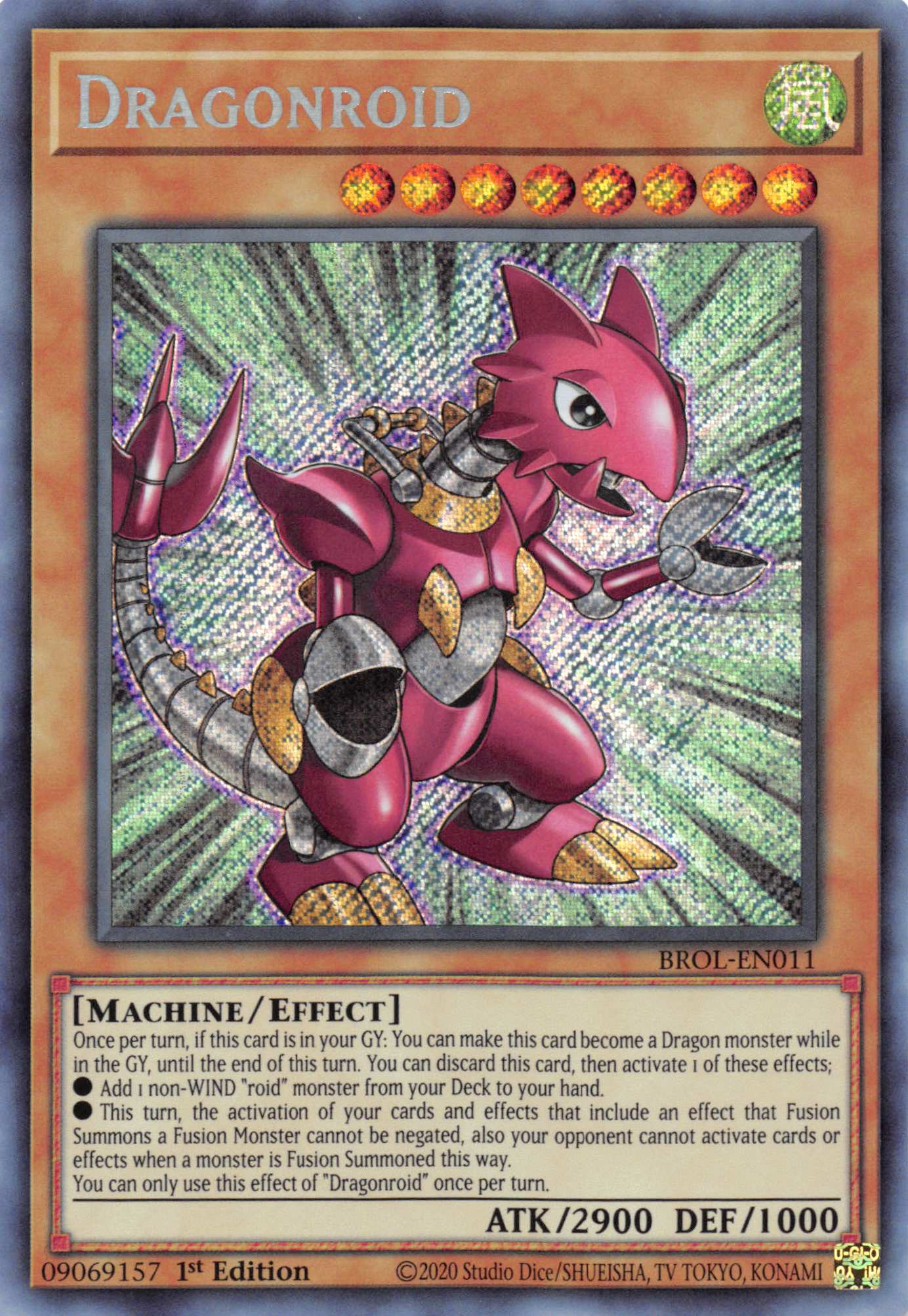 Dragonroid [BROL-EN011] Secret Rare | Game Haven TX