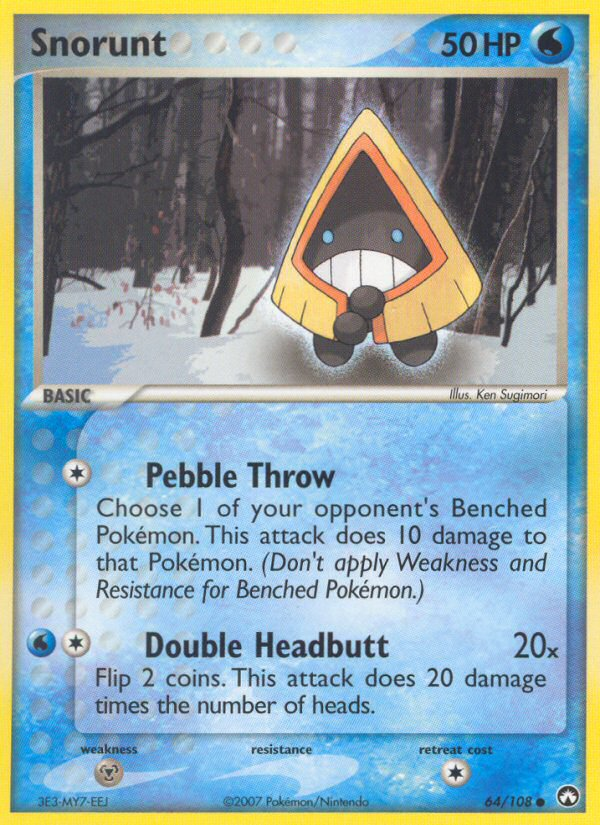 Snorunt (64/108) [EX: Power Keepers] | Game Haven TX
