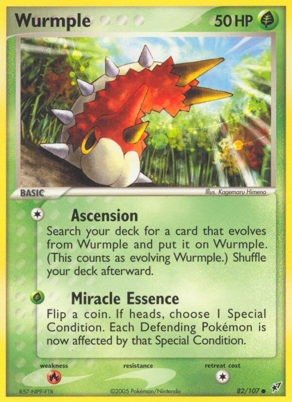 Wurmple (82/107) [EX: Deoxys] | Game Haven TX