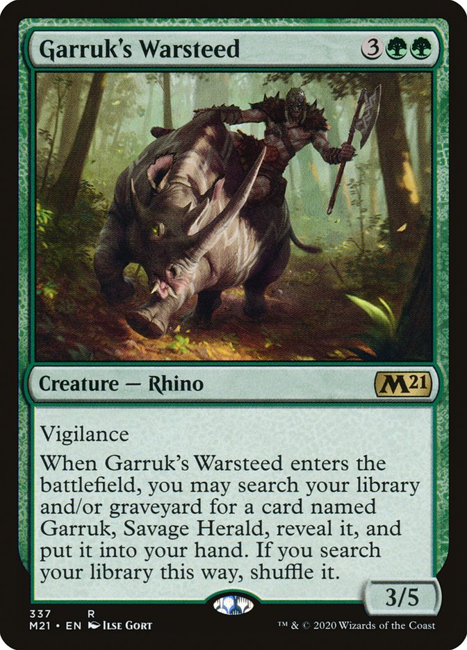 Garruk's Warsteed [Core Set 2021] | Game Haven TX