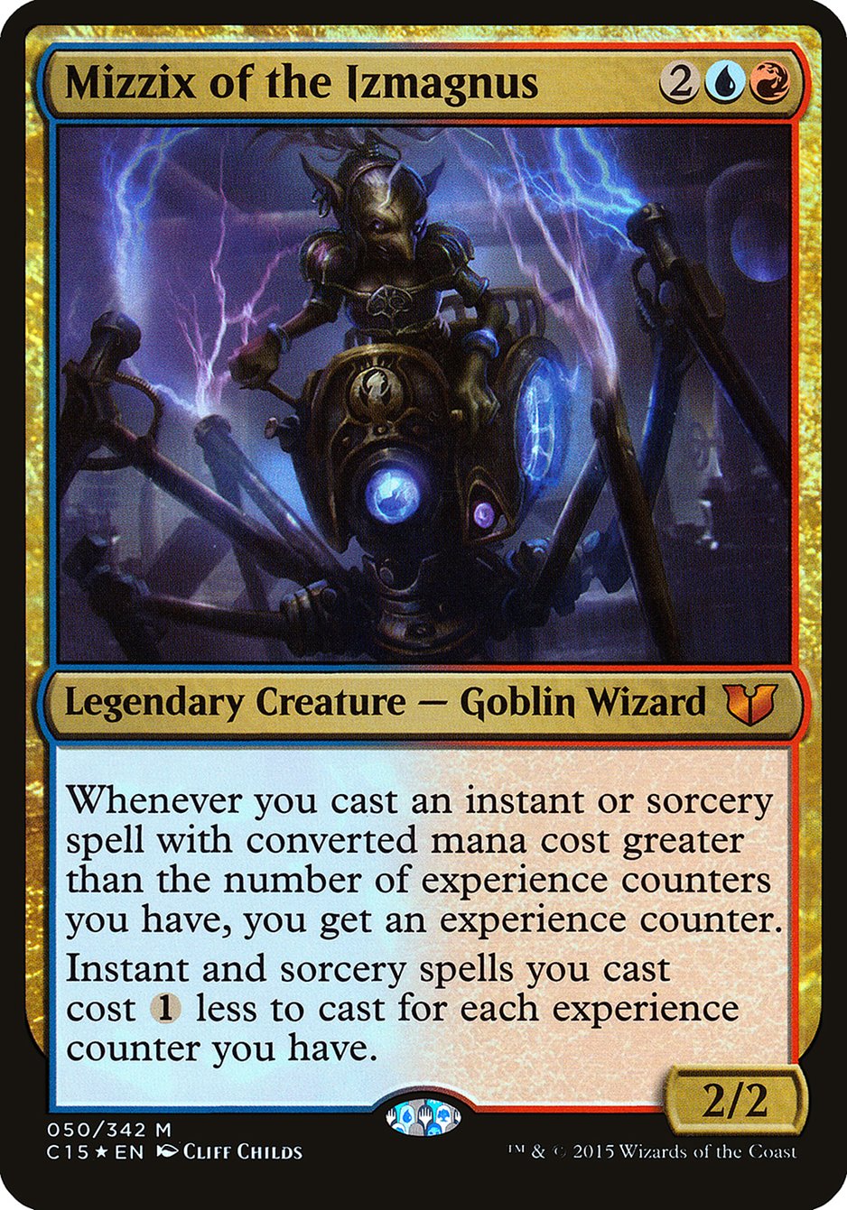 Mizzix of the Izmagnus (Oversized) [Commander 2015 Oversized] | Game Haven TX