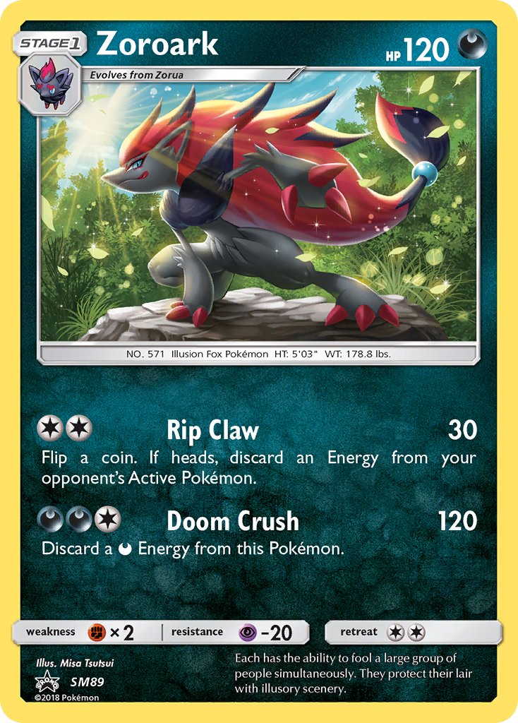 Zoroark (SM89) [Sun & Moon: Black Star Promos] | Game Haven TX