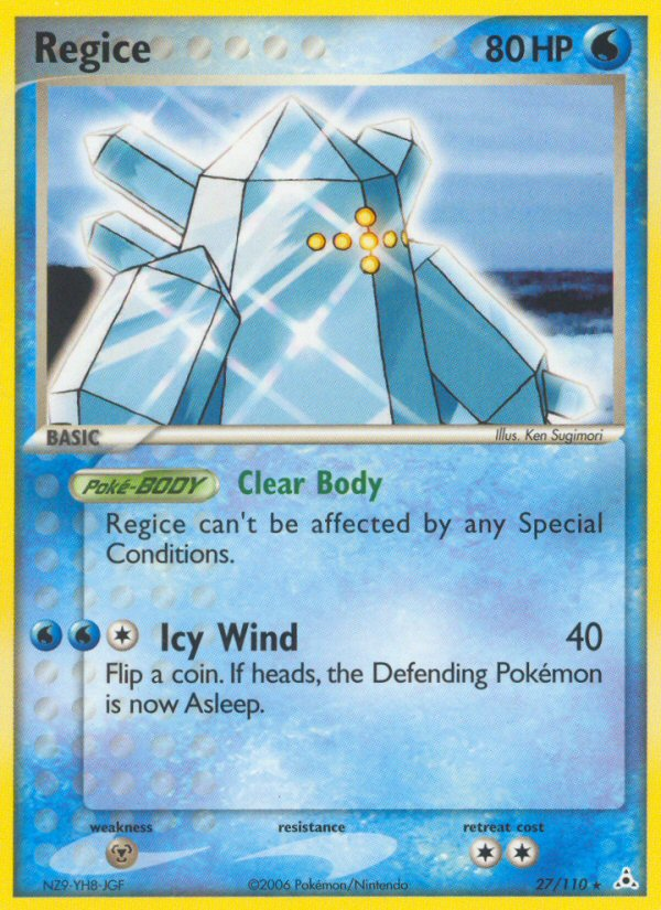 Regice (27/110) [EX: Holon Phantoms] | Game Haven TX