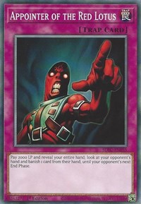 Appointer of the Red Lotus [SDFC-EN035] Common | Game Haven TX