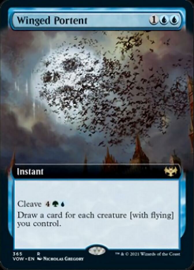 Winged Portent (Extended) [Innistrad: Crimson Vow] | Game Haven TX