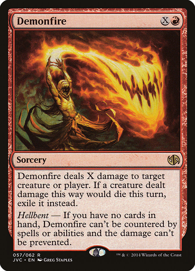 Demonfire [Duel Decks Anthology: Jace vs. Chandra] | Game Haven TX
