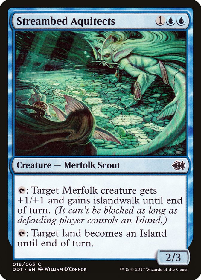 Streambed Aquitects [Duel Decks: Merfolk vs. Goblins] | Game Haven TX
