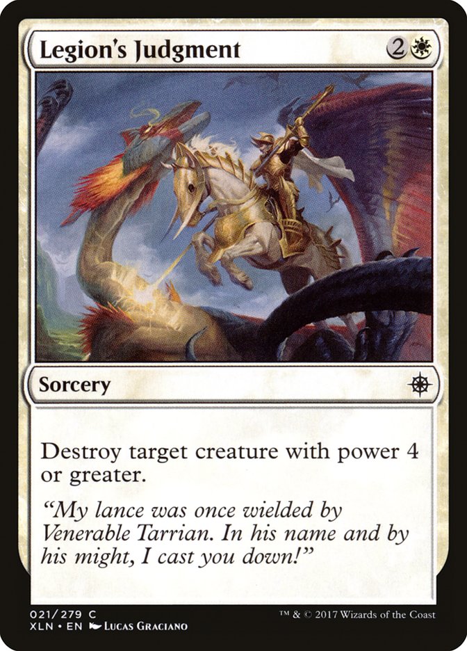 Legion's Judgment [Ixalan] | Game Haven TX