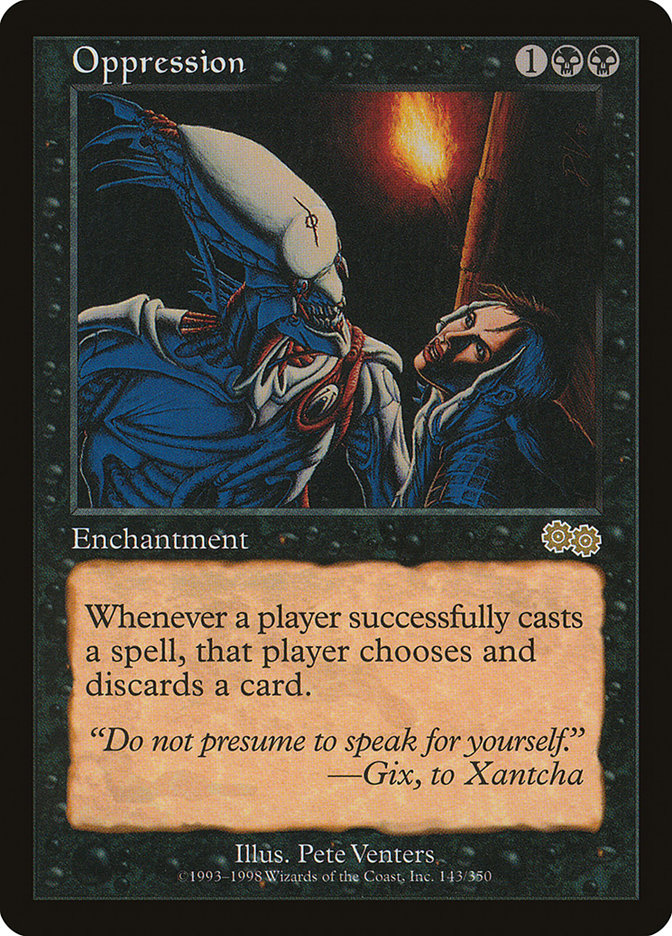 Oppression [Urza's Saga] | Game Haven TX