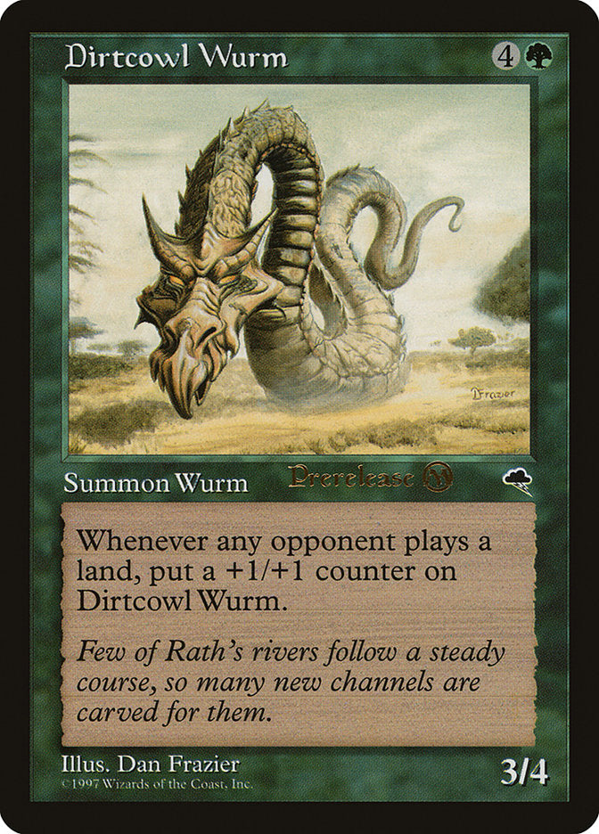 Dirtcowl Wurm [Prerelease Events] | Game Haven TX