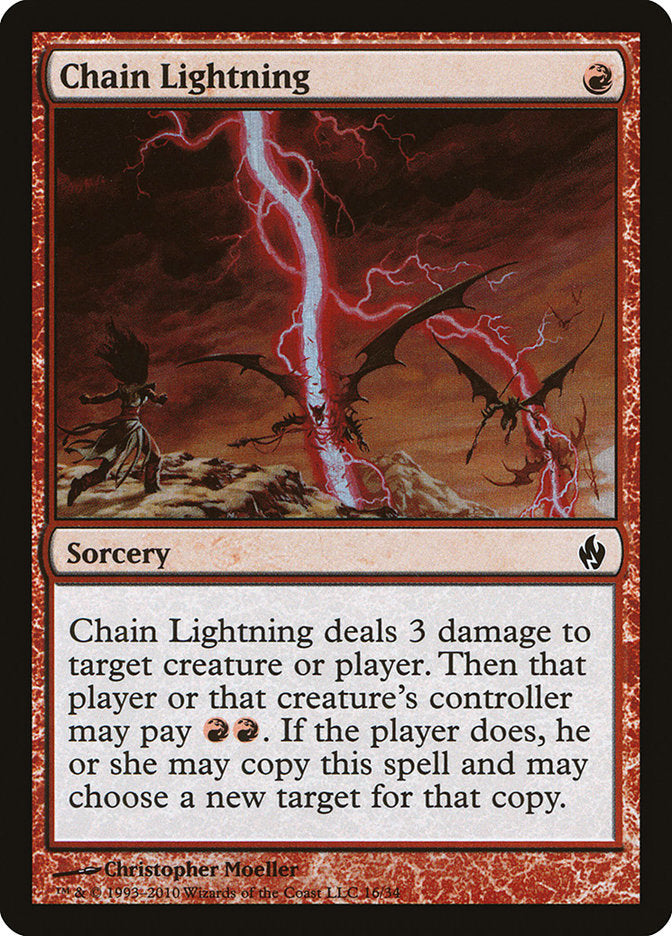 Chain Lightning [Premium Deck Series: Fire and Lightning] | Game Haven TX