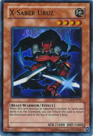 X-Saber Uruz [HA01-EN012] Super Rare | Game Haven TX