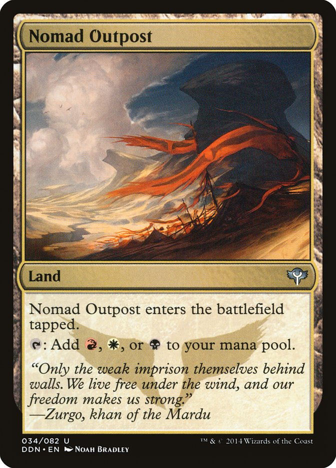Nomad Outpost [Duel Decks: Speed vs. Cunning] | Game Haven TX