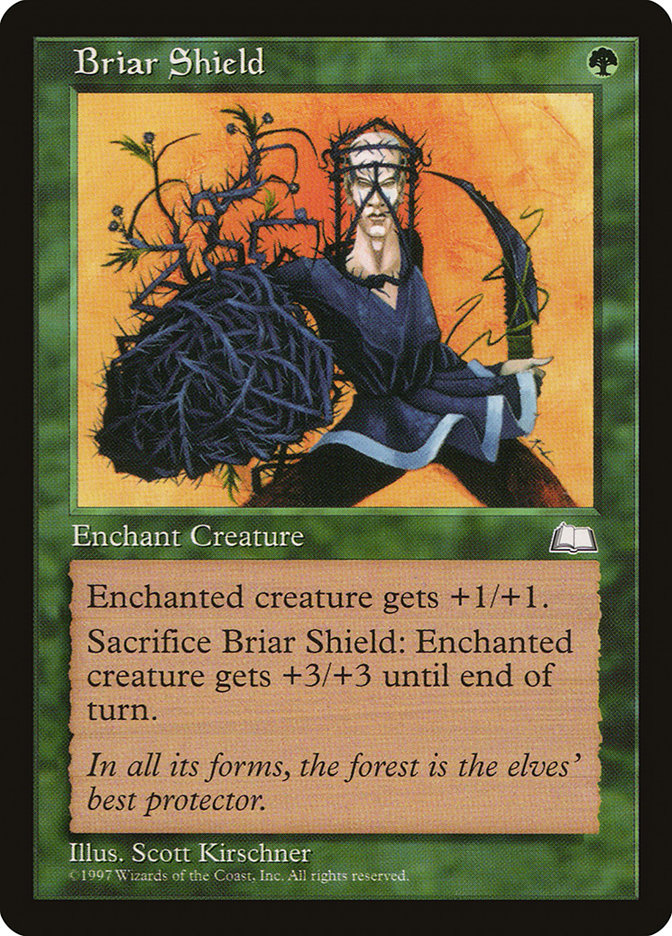 Briar Shield [Weatherlight] | Game Haven TX