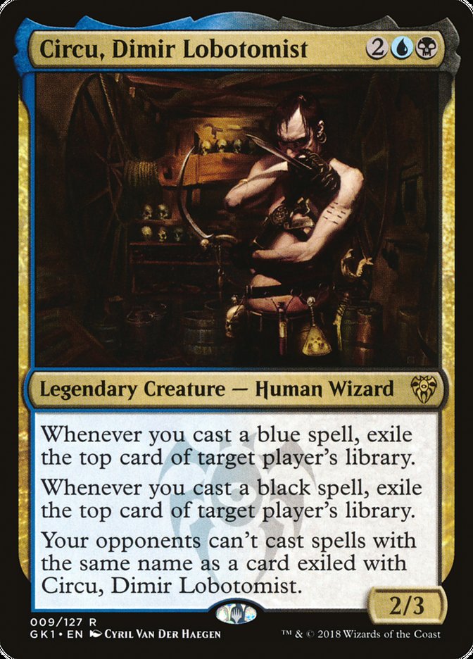 Circu, Dimir Lobotomist [GRN Guild Kit] | Game Haven TX