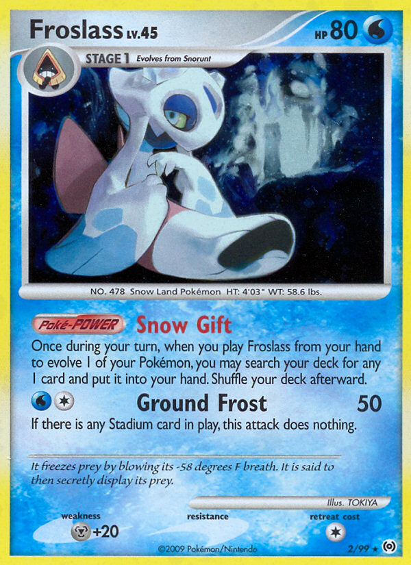 Froslass (2/99) [Platinum: Arceus] | Game Haven TX