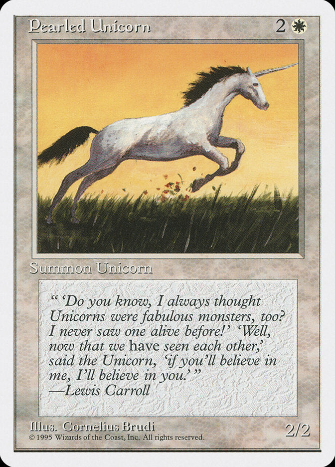Pearled Unicorn [Fourth Edition] | Game Haven TX