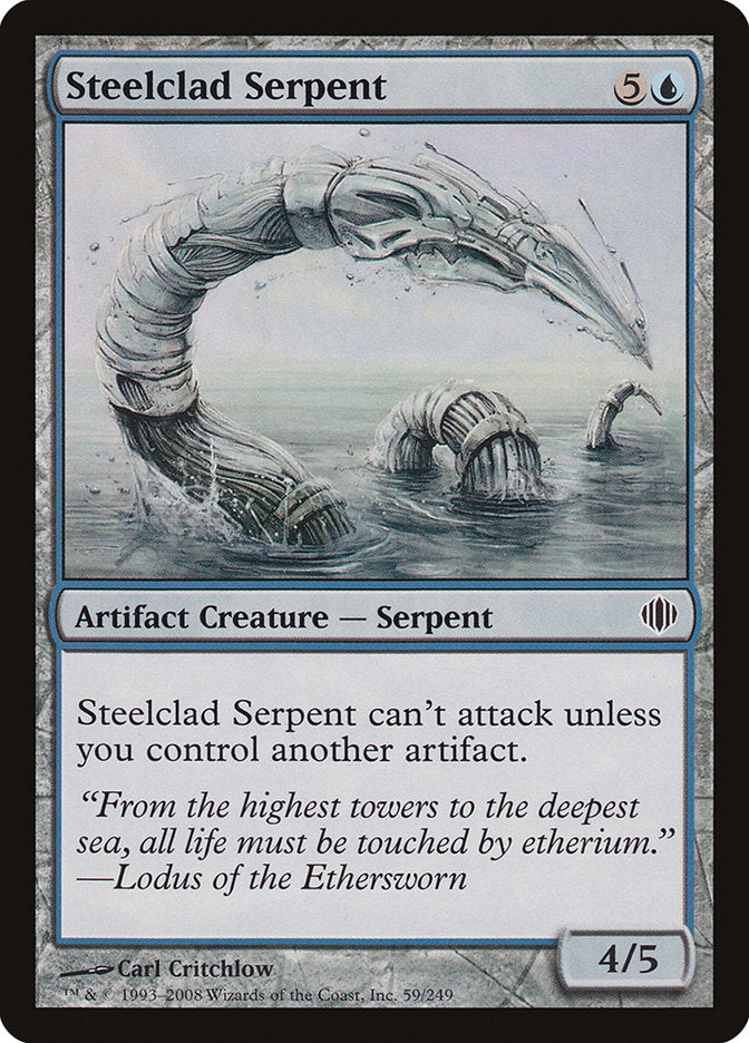 Steelclad Serpent [Shards of Alara] | Game Haven TX
