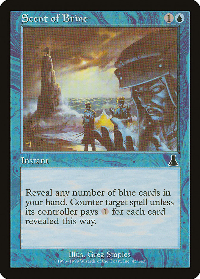 Scent of Brine [Urza's Destiny] | Game Haven TX