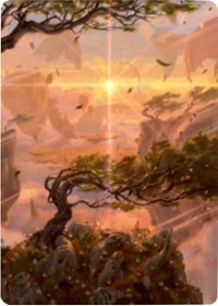 Windswept Heath Art Card [Zendikar Rising Art Series] | Game Haven TX