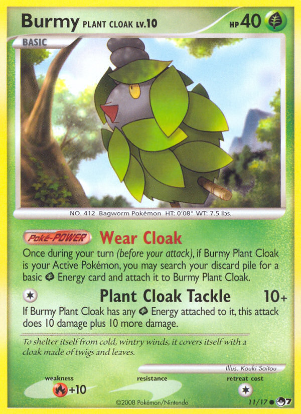 Burmy Plant Cloak (11/17) [POP Series 7] | Game Haven TX