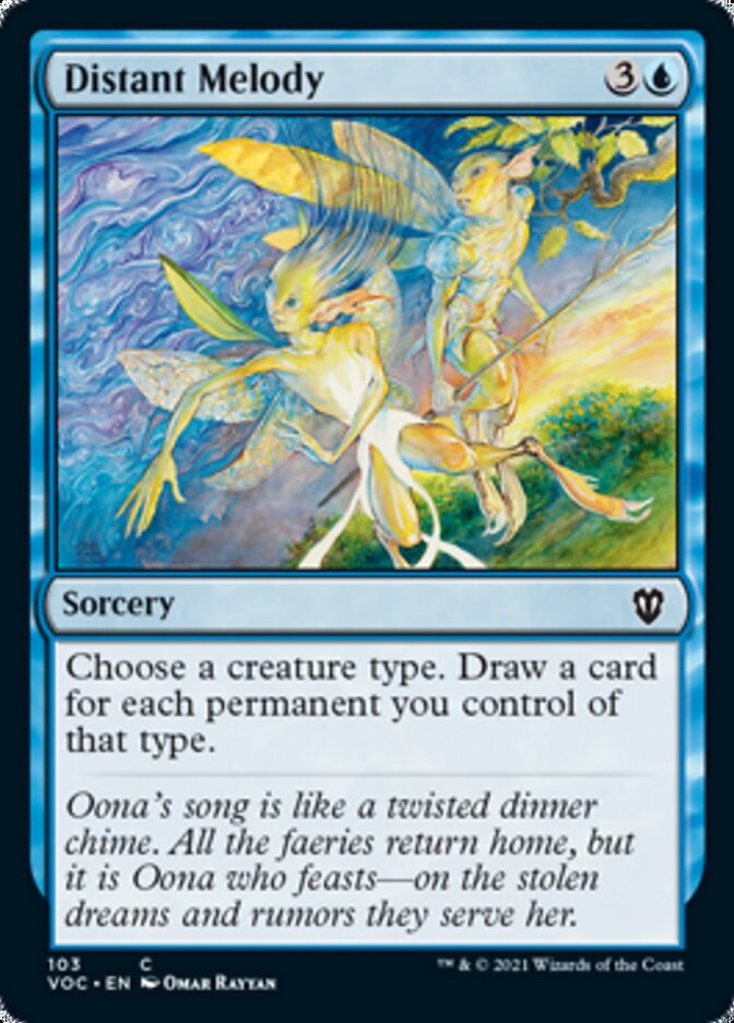 Distant Melody [Innistrad: Crimson Vow Commander] | Game Haven TX