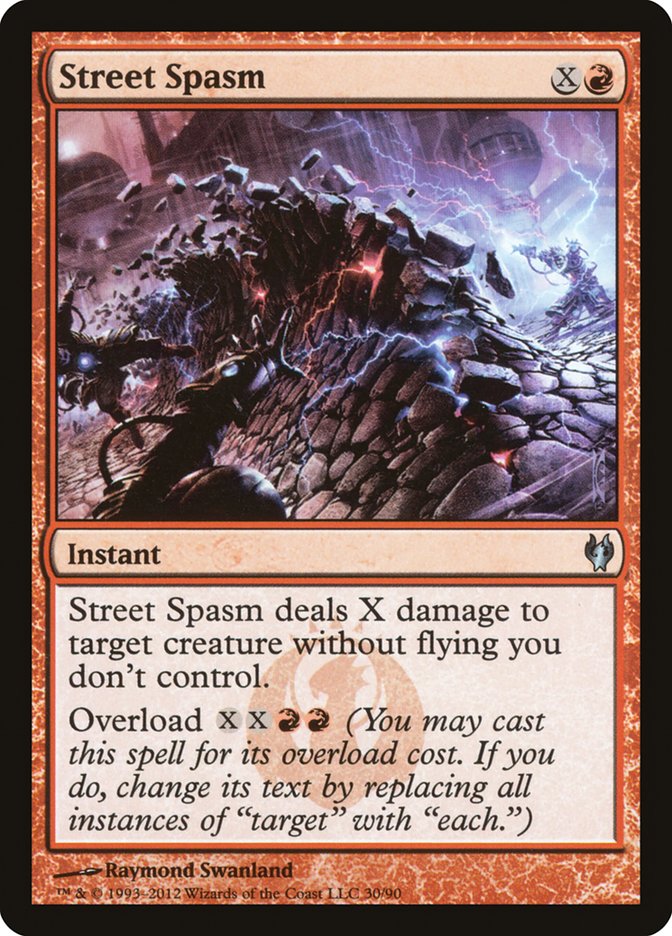 Street Spasm [Duel Decks: Izzet vs. Golgari] | Game Haven TX