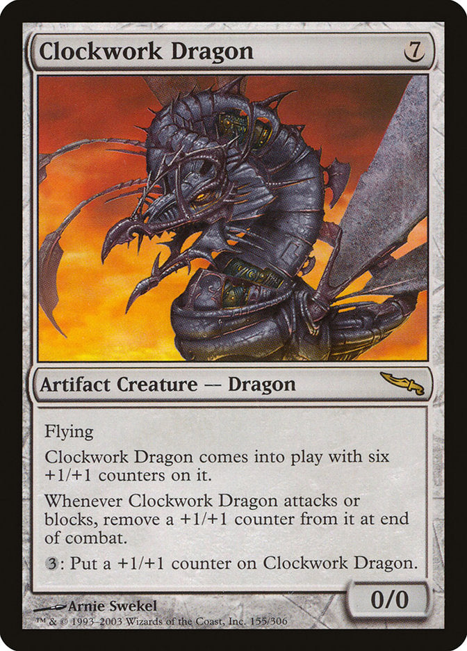 Clockwork Dragon [Mirrodin] | Game Haven TX
