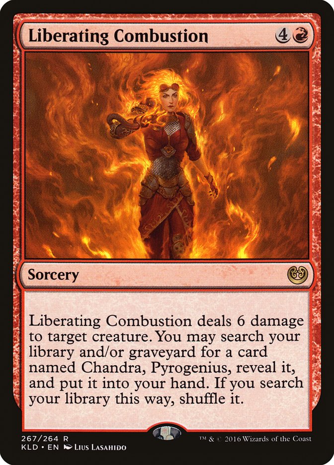 Liberating Combustion [Kaladesh] | Game Haven TX
