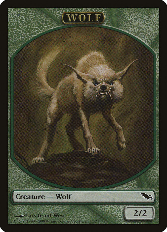 Wolf [Shadowmoor Tokens] | Game Haven TX