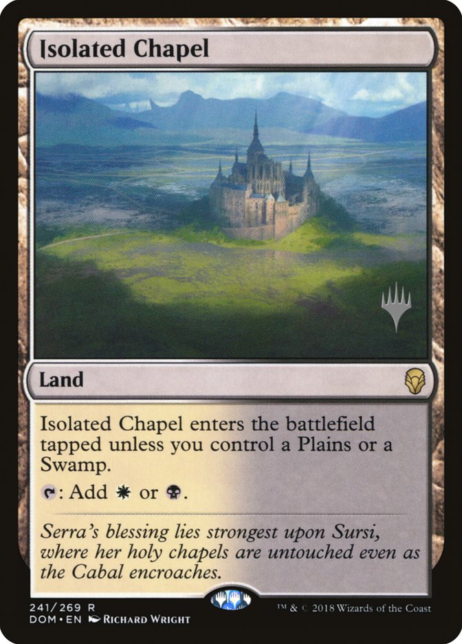 Isolated Chapel [Dominaria Promos] | Game Haven TX